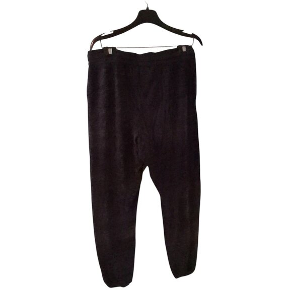 Barefoot Dreams sweatsuit set womens Medium cozy chic lite black top pants - Picture 4 of 7
